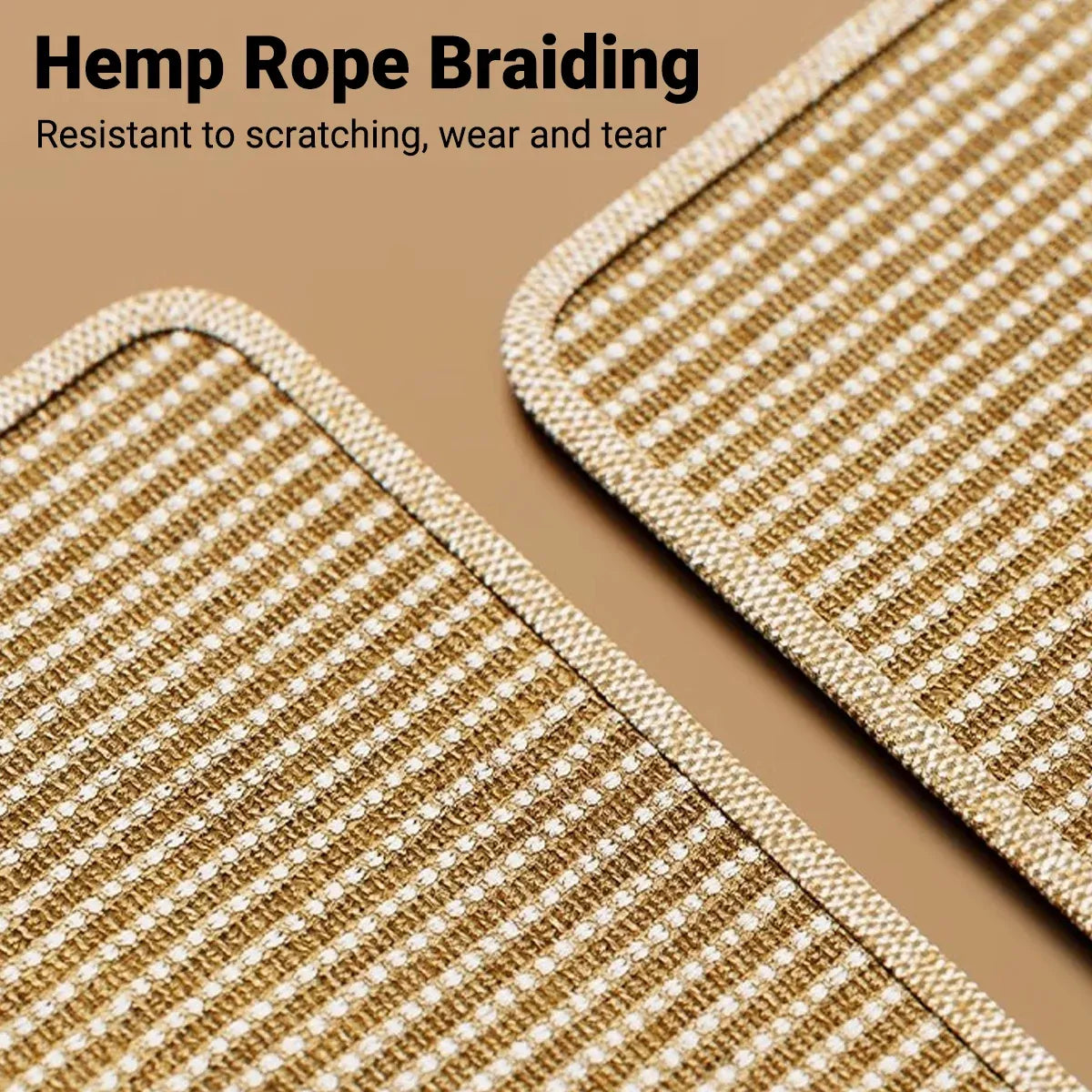 Vertical Wall Mounted Non Shedding Cat Scratcher Corrugated Paper Durable
