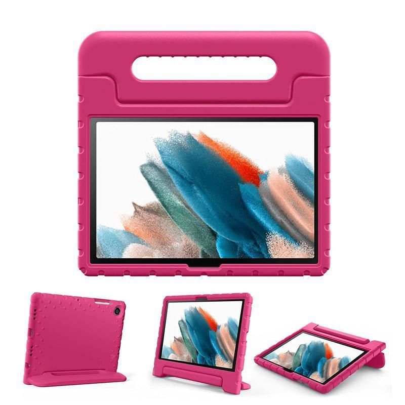 For Samsung Galaxy Tab A8 Plus 11Inch EVA Case Handheld Protective Drop Cover - Pink