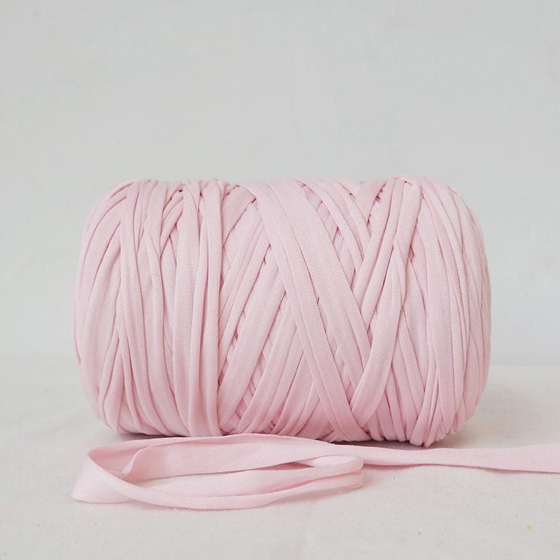 Chunky Arm Wool Yarn Knitted Soft Woolen Yarn Hand Washable Knitted Yarn for Bed - Light Pink
