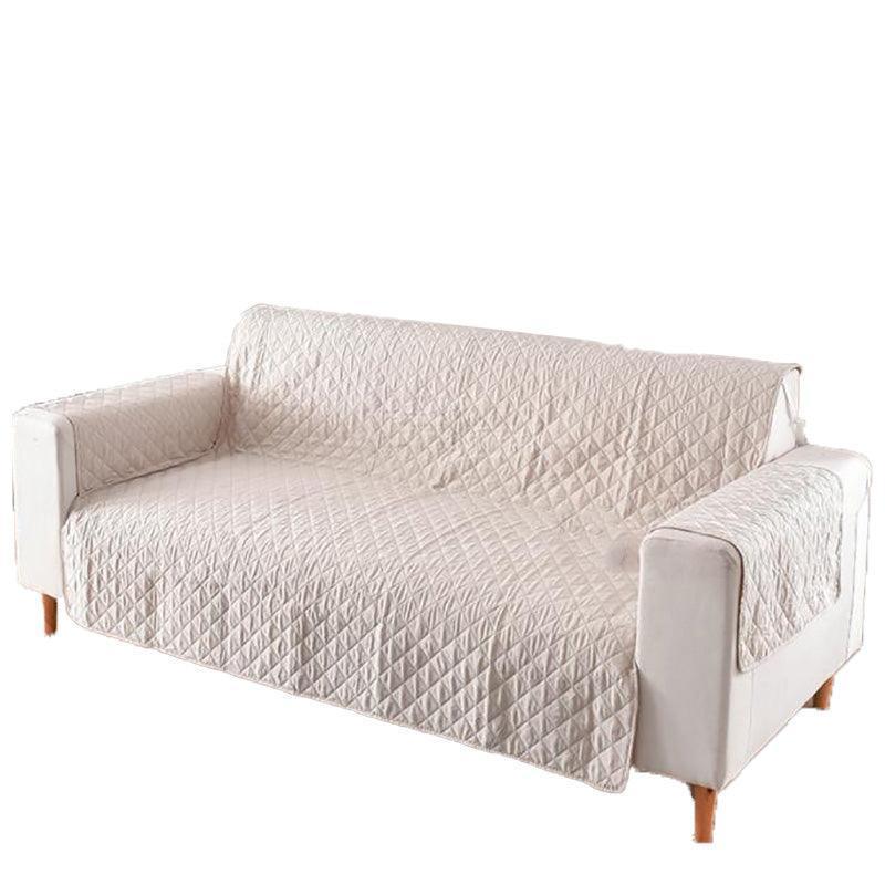 130X195cm Seater Pet Sofa Protector Cover Quilted Couch Covers Lounge Slipcover - Blue