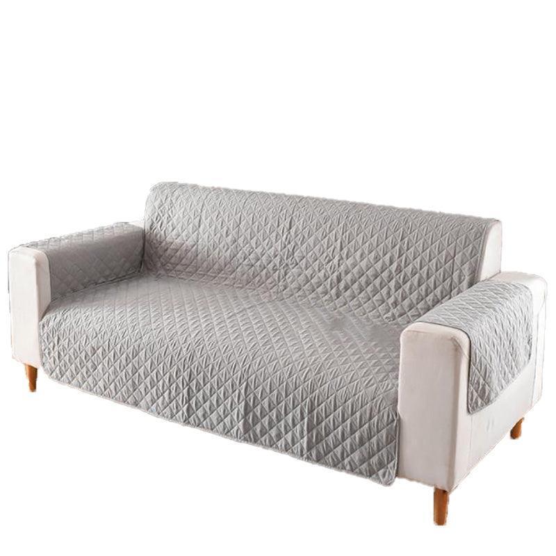 190x195cm Seater Pet Sofa Protector Cover Quilted Couch Covers Lounge Slipcover - Blue