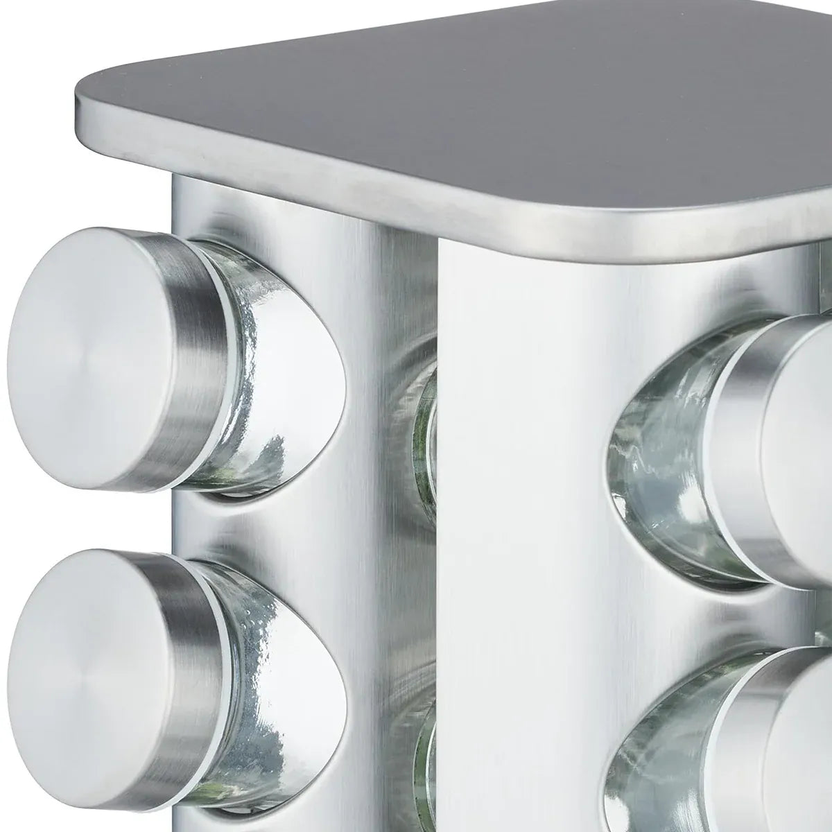 Rotating Spice Bottle Seasoning Rack Multi layer Seasoning Jar Storage Kitchen - Round