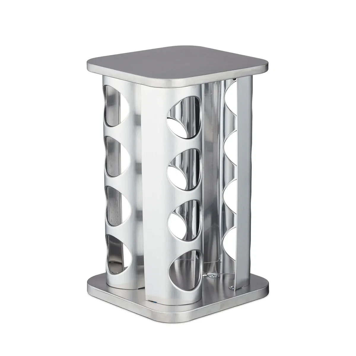 Rotating Spice Bottle Seasoning Rack Multi layer Seasoning Jar Storage Kitchen - Square