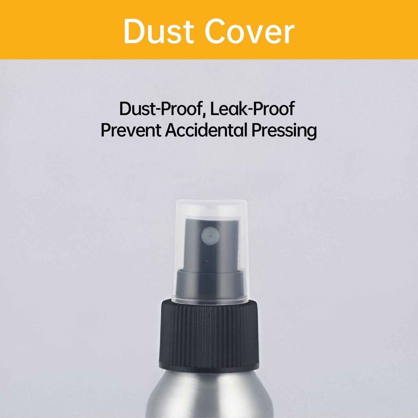 10pcs Travel Size Refillable Aluminum Spray Bottles Toner Cleaning Solution Mist - 10pcs-150ml