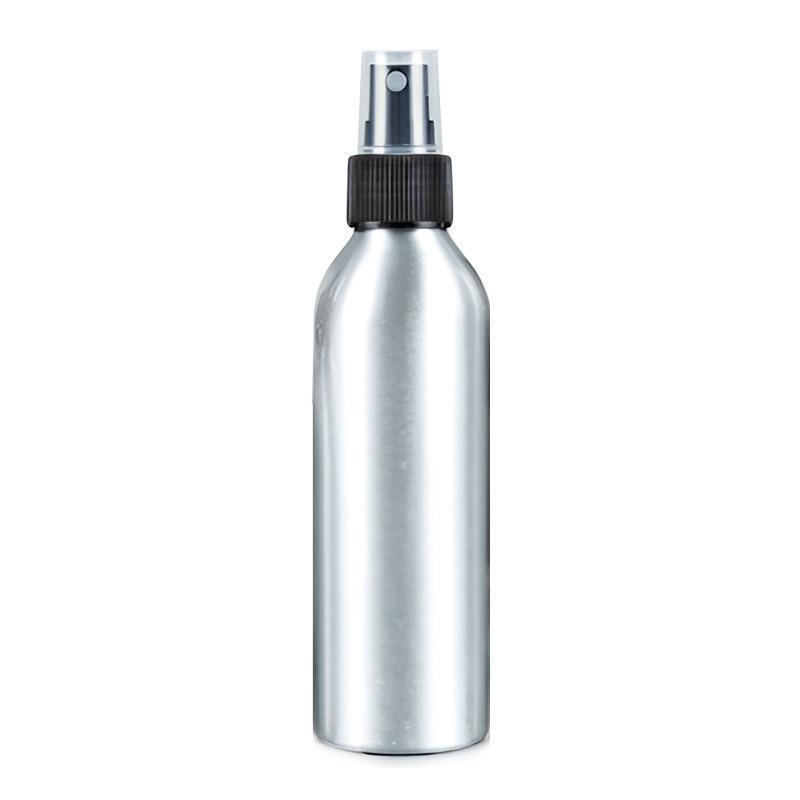 10pcs Travel Size Refillable Aluminum Spray Bottles Toner Cleaning Solution Mist - 10pcs-200ml