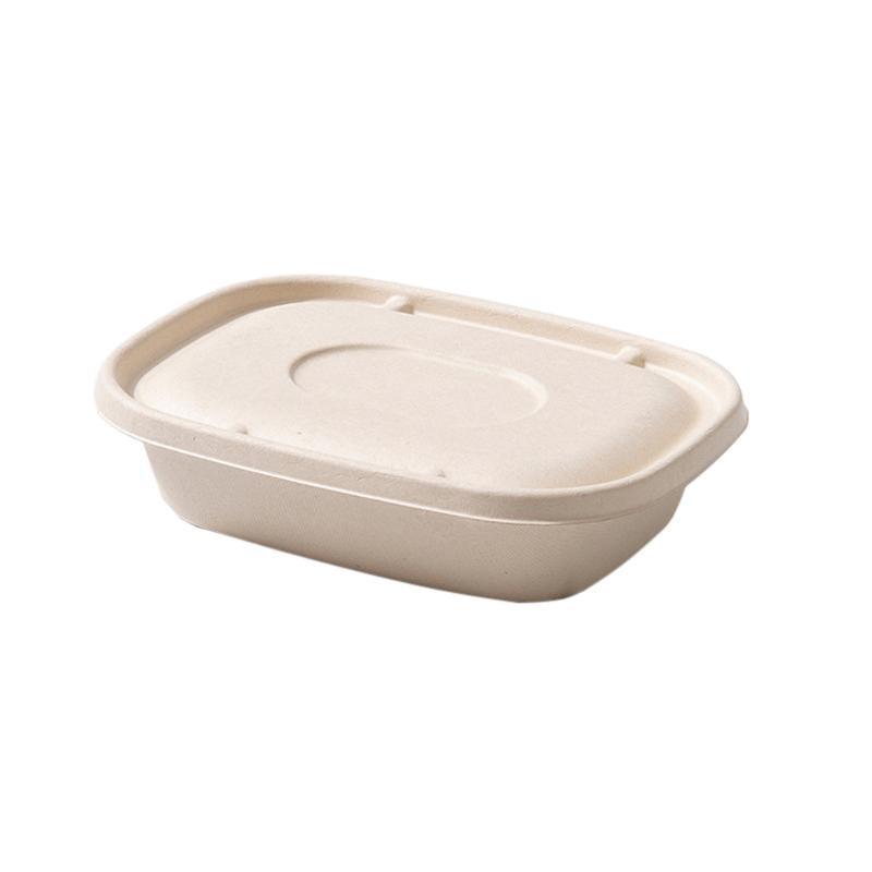100X Food Preparation Burger Storages Cake Packaging Box Lunch Boxes - 1300ml-Primary
