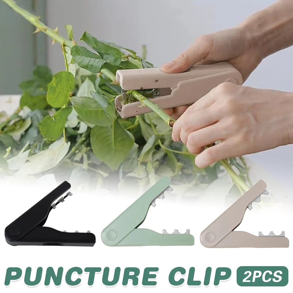 Flower Shop Thorn Tools Rose Thorn Strippers Thorn Removing Pliers Thorn Clamps - Coffee