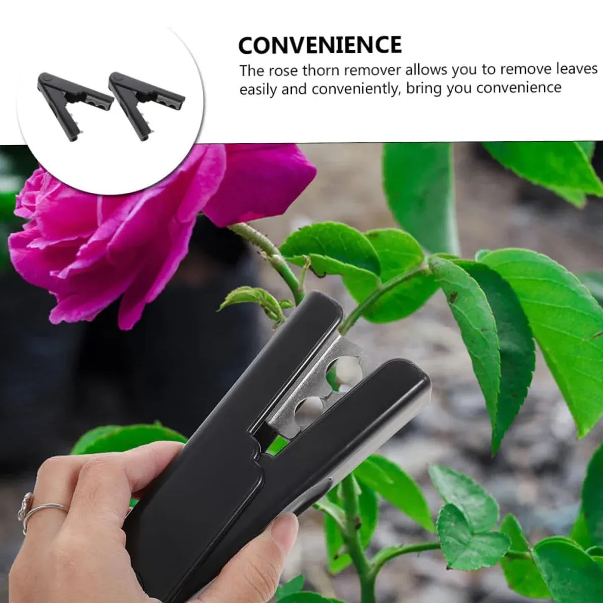 Flower Shop Thorn Tools Rose Thorn Strippers Thorn Removing Pliers Thorn Clamps - Coffee