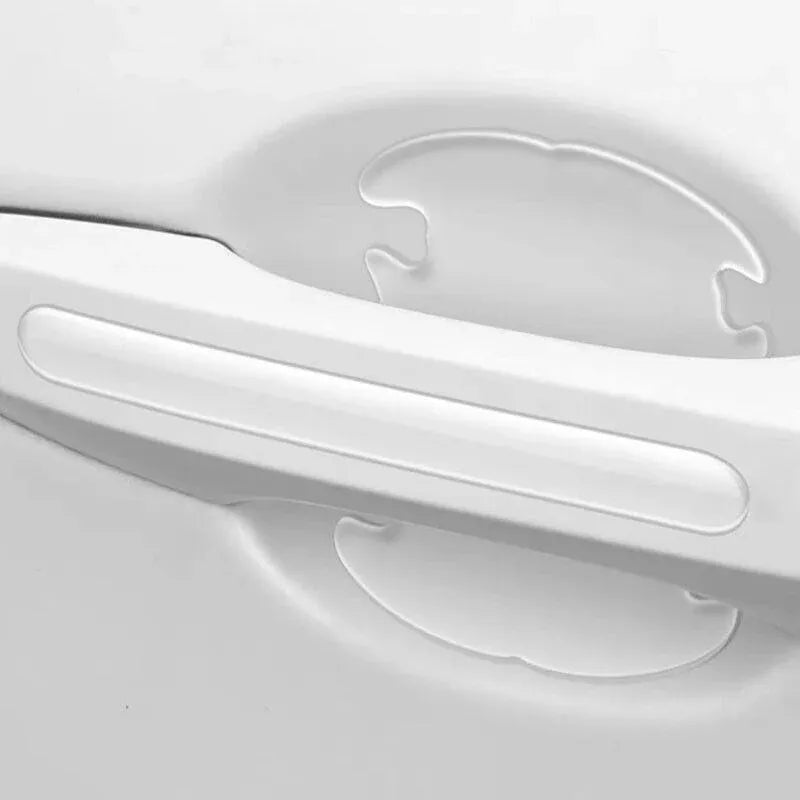Car Door Handle Scratch Protector Clear Anti-Collision Strip Sticker Accessories
