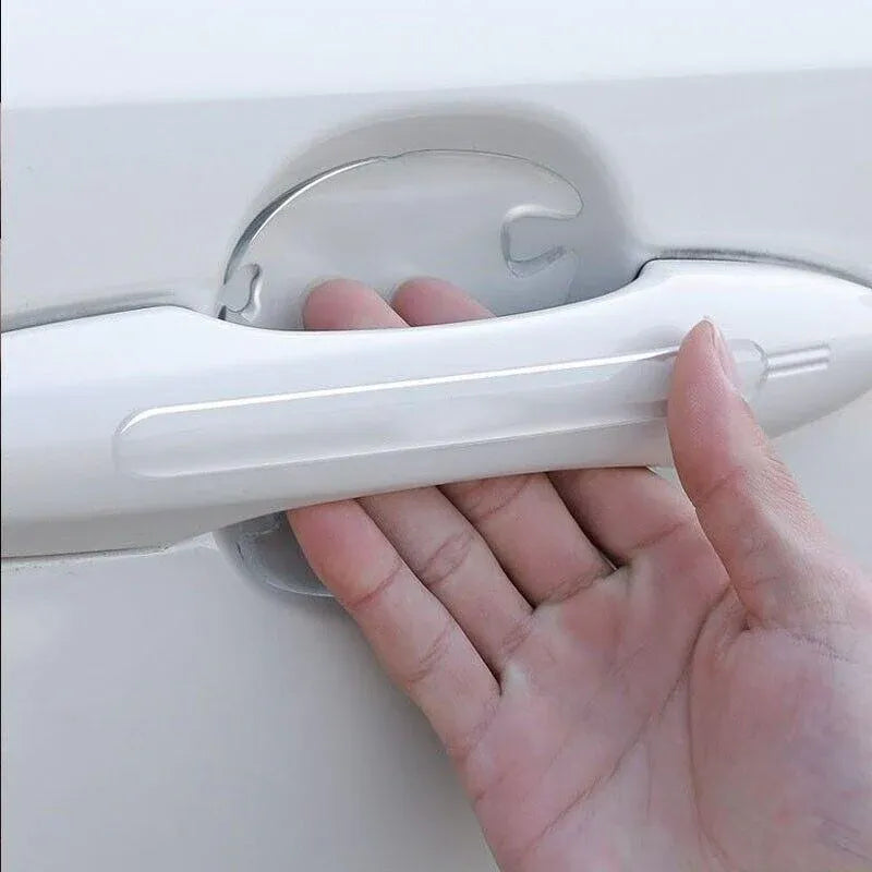 Car Door Handle Scratch Protector Clear Anti-Collision Strip Sticker Accessories