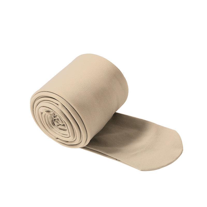 Womens Thermal Lined Translucent Pantyhose Winter Warm Fleece Tights Stockings - Black-220g