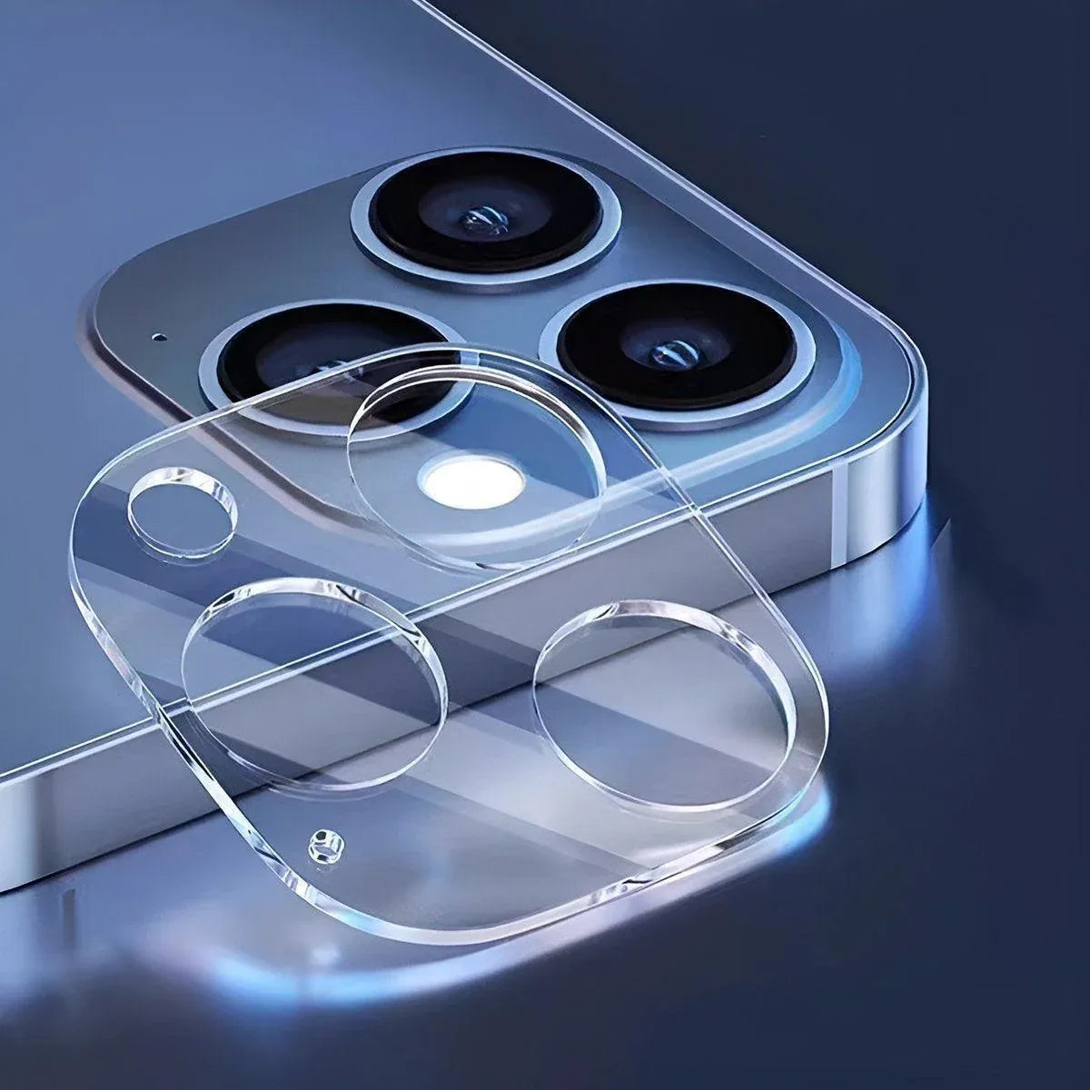 2PCS Transparent Tempered Glass Camera Lens Protector for iPhone 15 Pro Max - For Apple iPhone 15/15 Plus