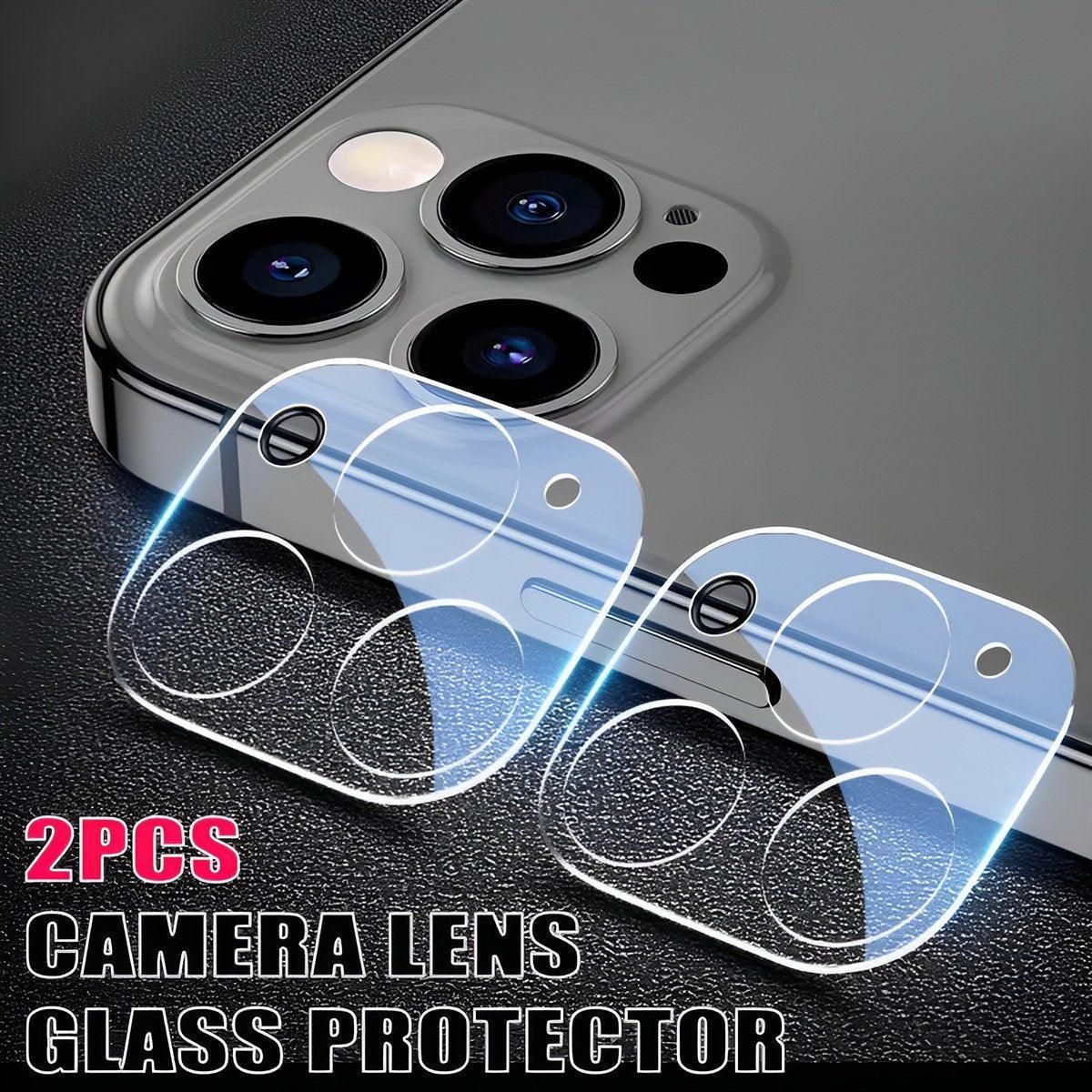 2PCS Transparent Tempered Glass Camera Lens Protector for iPhone 15 Pro Max - For Apple iPhone 15 Pro/15 Pro Max