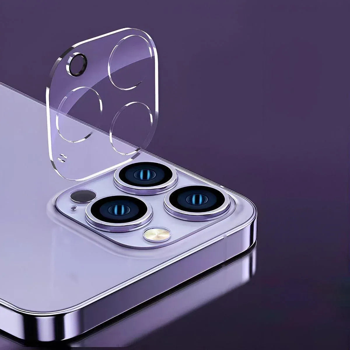 2PCS Transparent Tempered Glass Camera Lens Protector for iPhone 15 Pro Max - For Apple iPhone 15 Pro/15 Pro Max