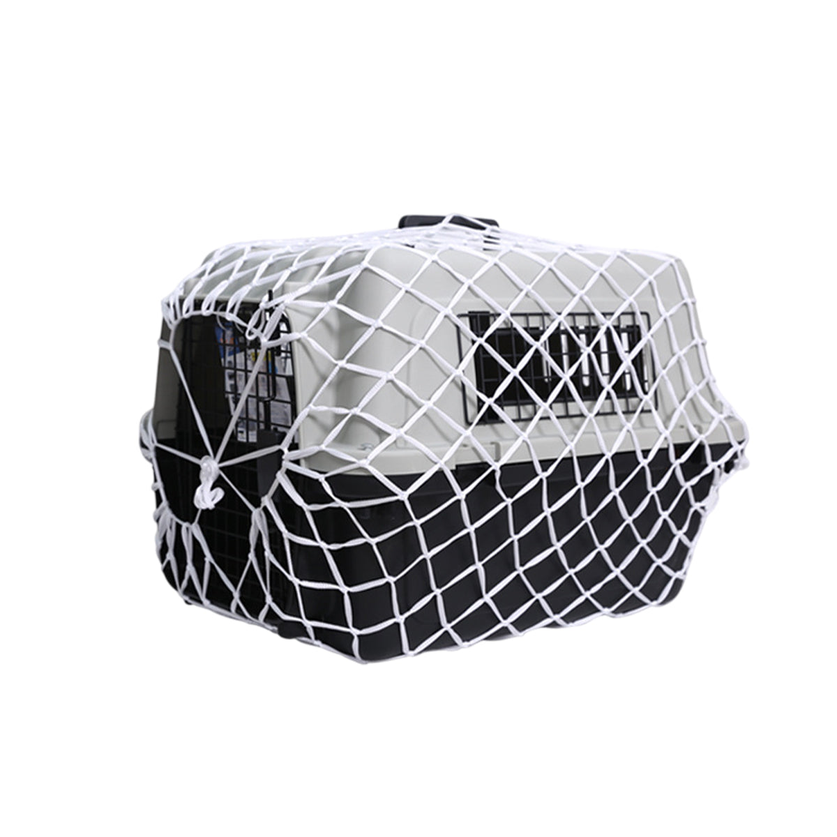 Pet Carrier Net Bag for Cat Dog Travel Mesh Cover Protective Tote Use - 67 × 52 × 51 cm