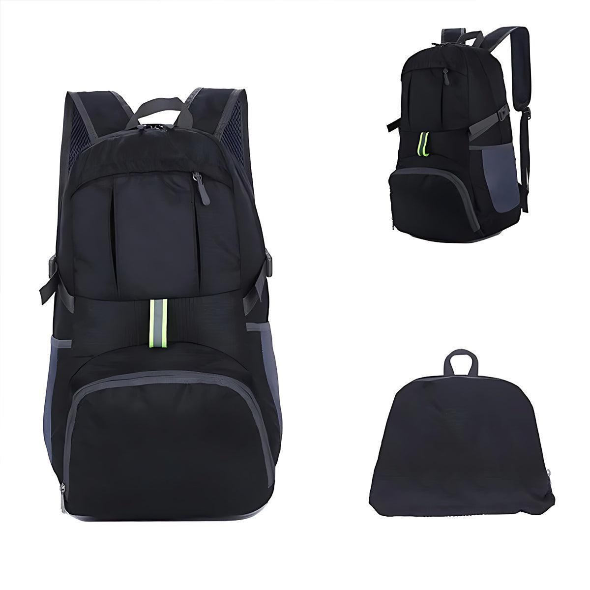 35L Light Foldable Outdoor Sports Backpack Camping Hiking Travel Bag - Orange