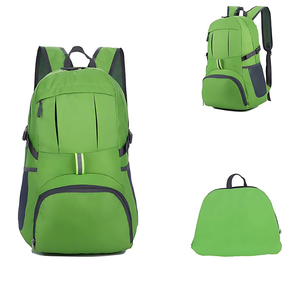 35L Light Foldable Outdoor Sports Backpack Camping Hiking Travel Bag - Rose Red