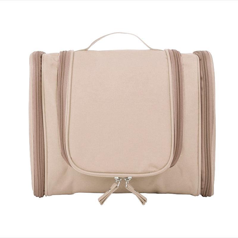 Makeup Bag Hanging Travel Toiletry Cosmetic Organizer Wash Bag Waterproof - Red