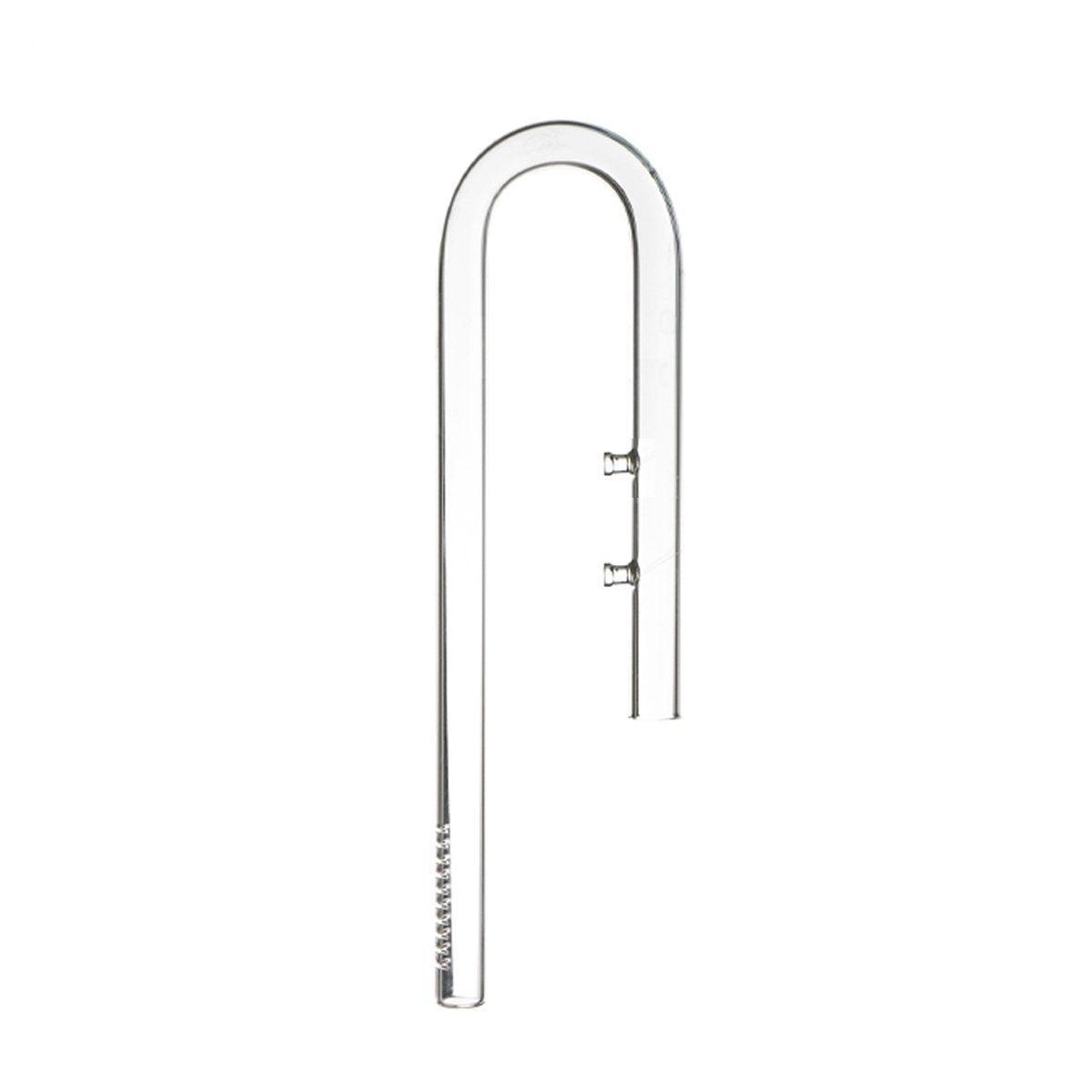 Aquarium Glass Inlet Outlet Pipe Fish Tank Filter Oil Film Remover Plant Holder - Lily inlet-16mm