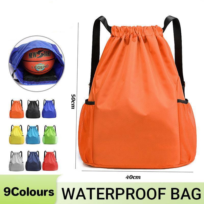 Sports Backpacks Large Capacity Waterproof Bag Sport Bag - Black