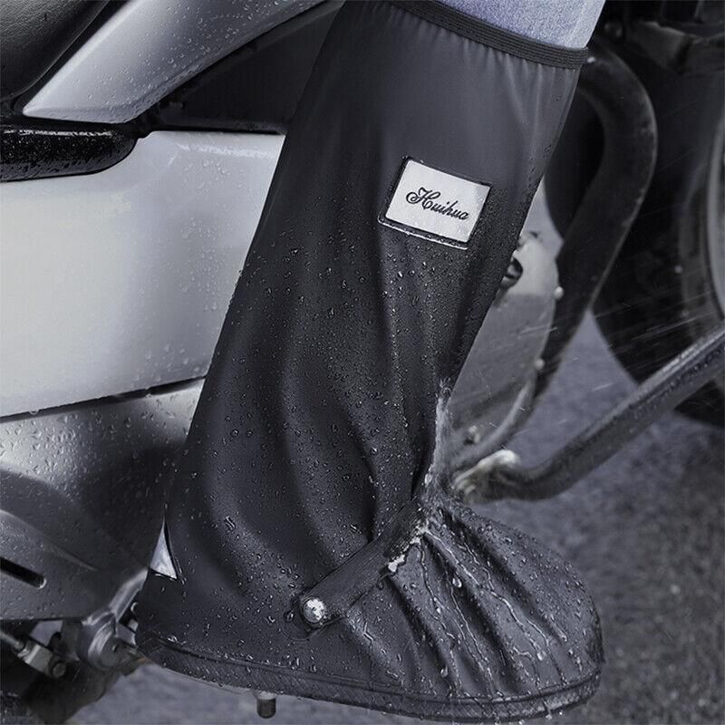 Waterproof Boot Gear Reusable Overshoe Rain Shoe Covers Anti-Slip Shoe Cover - XL