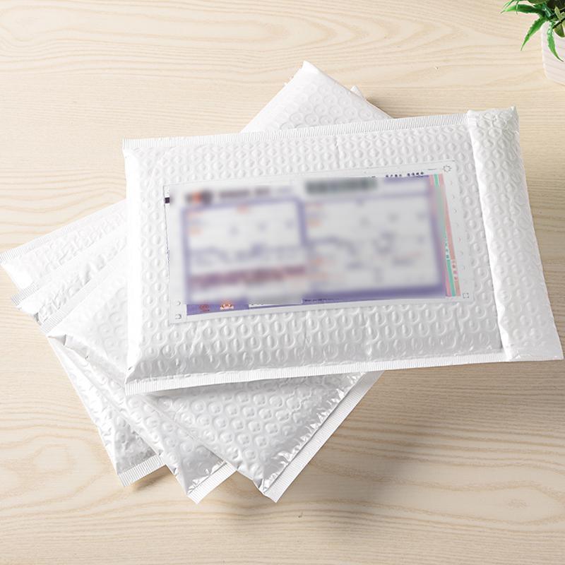 25PCS Poly Bubble Mailers Envelope Padded Bag White Cushioned Satchel 15 Sizes - 25PCS-20*20CM