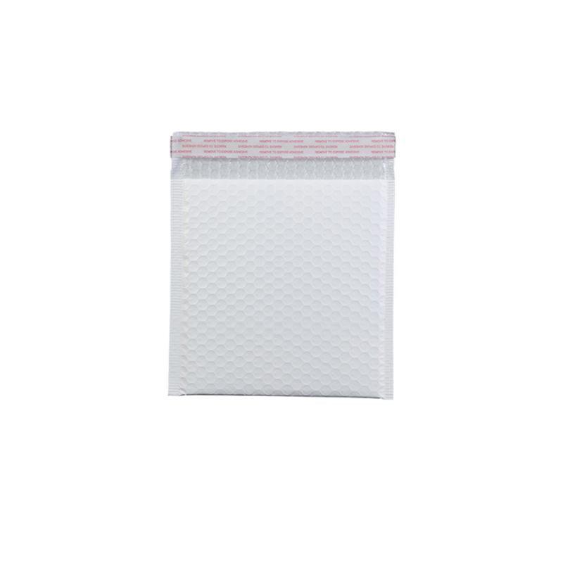 25PCS Poly Bubble Mailers Envelope Padded Bag White Cushioned Satchel 15 Sizes - 25PCS-20*20CM