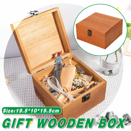 Wooden Box European Style Decorative Gift Box Storage Box Jewelry Box Gift