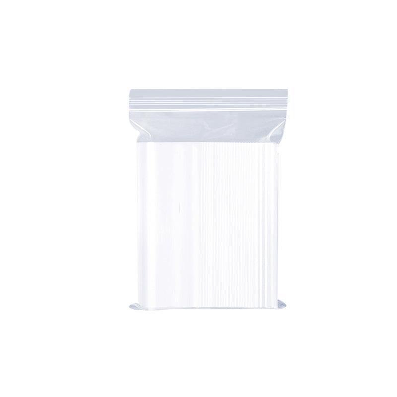 10/100PCS Thick Resealable Ziplock Bags in 12 Sizes Zip Lock Plastic Bags - 20x28cm-100pcs