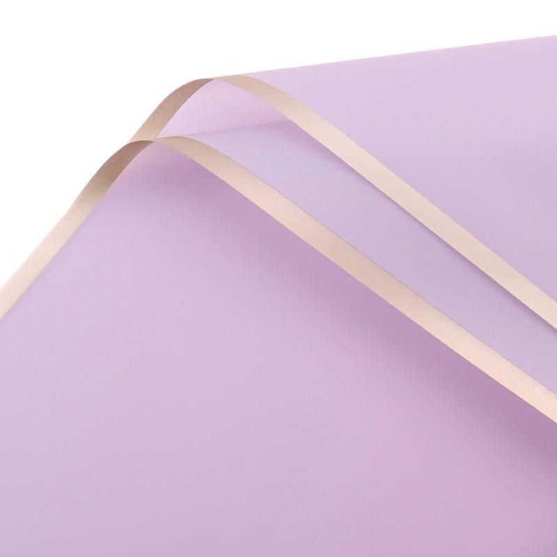 100PCS Waterproof Flower Gift Wrapping Paper Florist Bouquet Craft Packaging - Pink