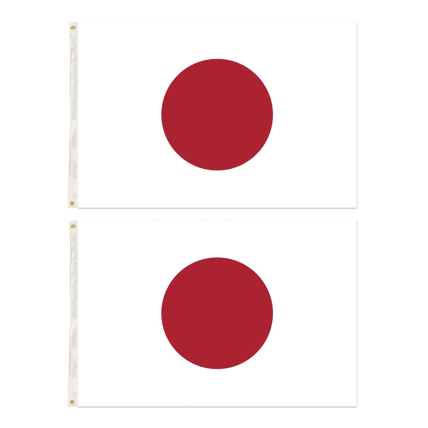 2x Japan Country Flags Japanese Heavy Duty - 150cm x 90cm