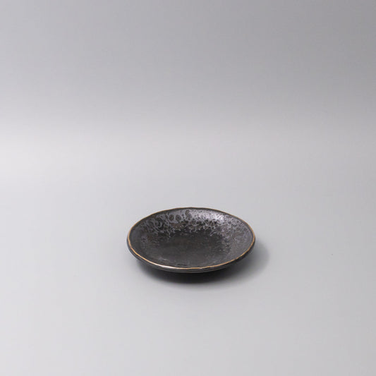 Plate 13cm Black Pearl Glaze