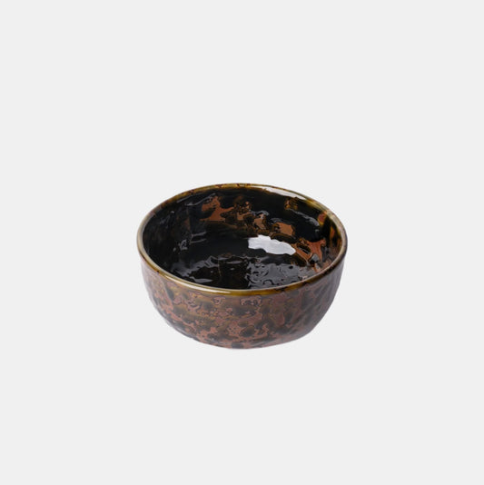 Bowl 11cm Moss Swirl Glaze