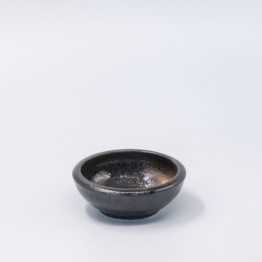 Bowl 12cm Gold Brush Glaze