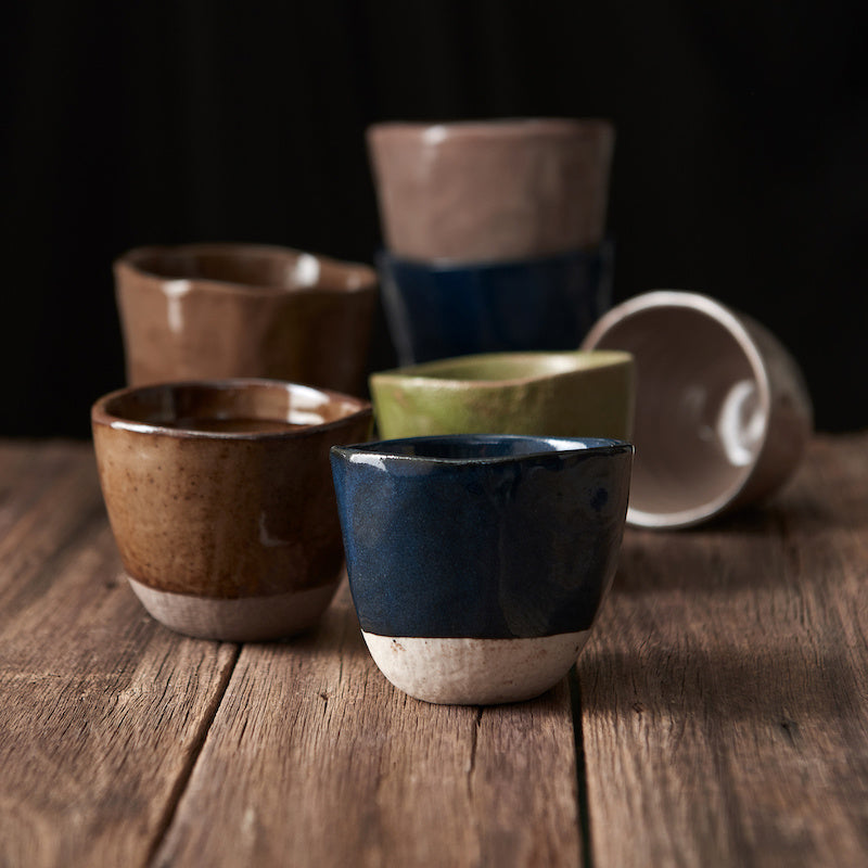 Lopsided Mug 200ml Sakura Pink Glaze