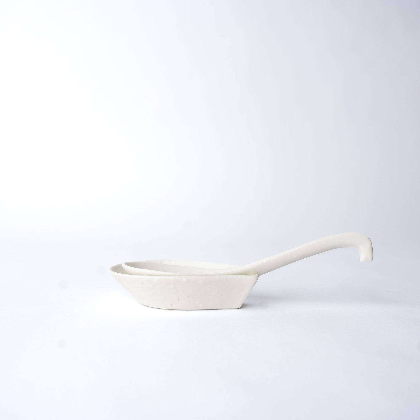 Spoon Rest Ramen Kanso Soft White Glaze