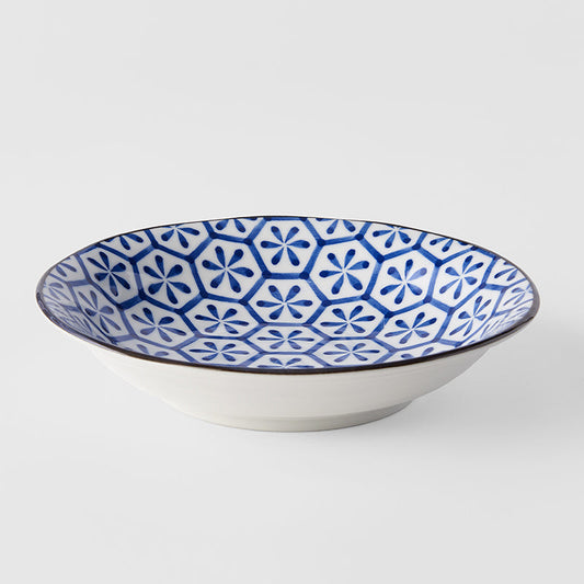 Pasta Bowl 20.5cm Flower Design