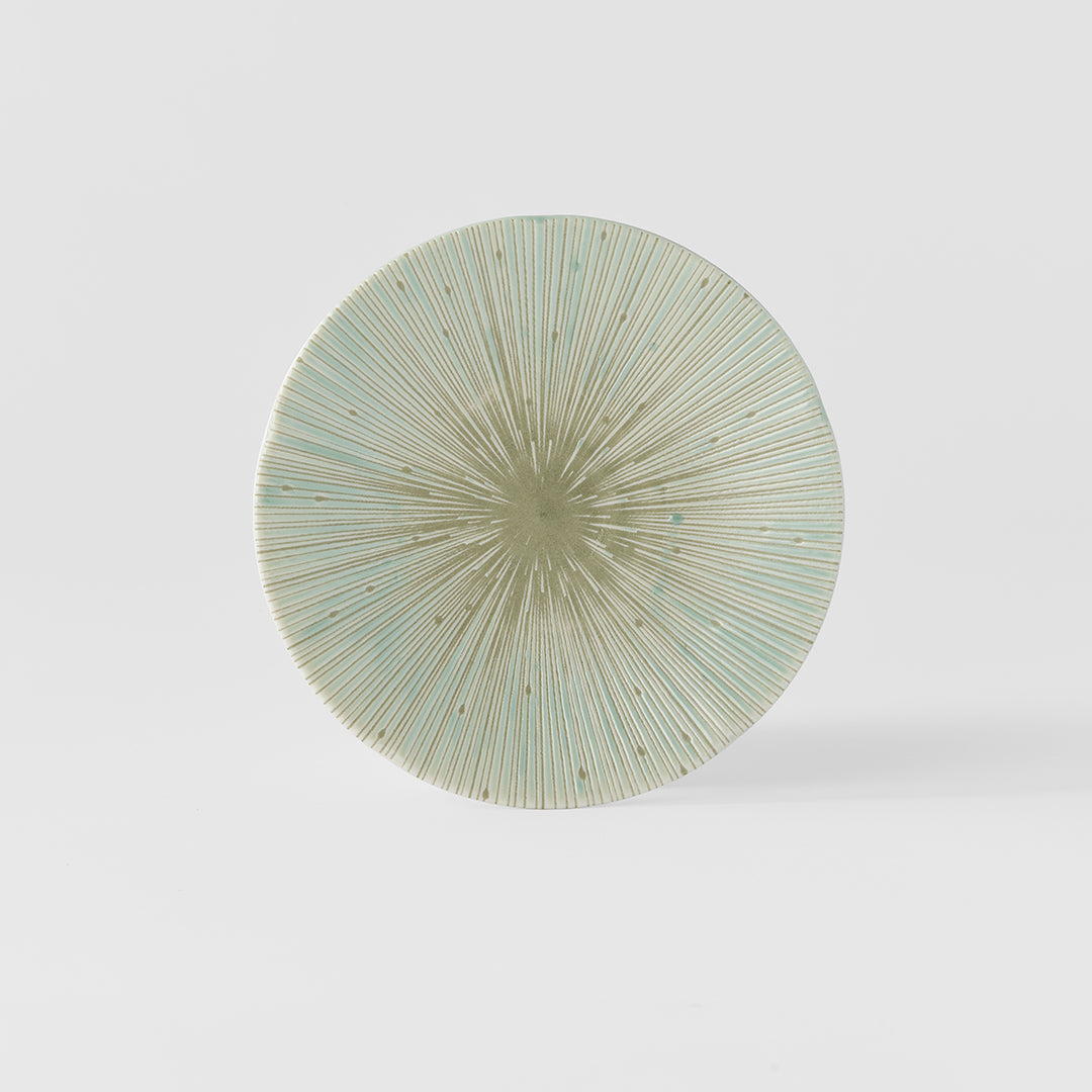 Tapas Plate 16.5cm Ice Green Glaze