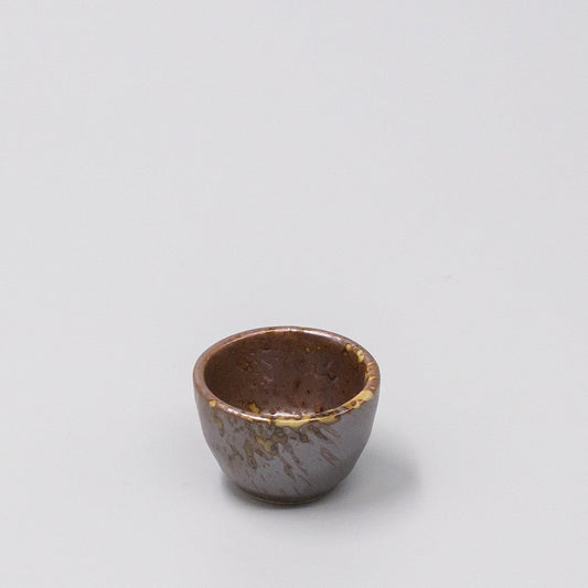 Sake Cup 30ml Brown blend Speckle Glaze