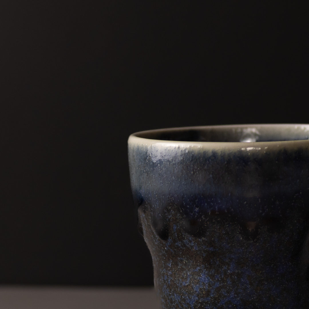 Mug Yunomi 280ml Dark Indigo Glaze