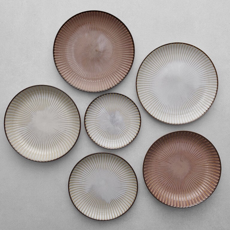 Plate 16cm White Sendan Glaze