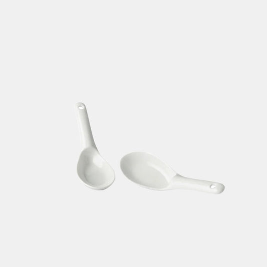 Spoon Small 15cm Kanso Soft White Glaze