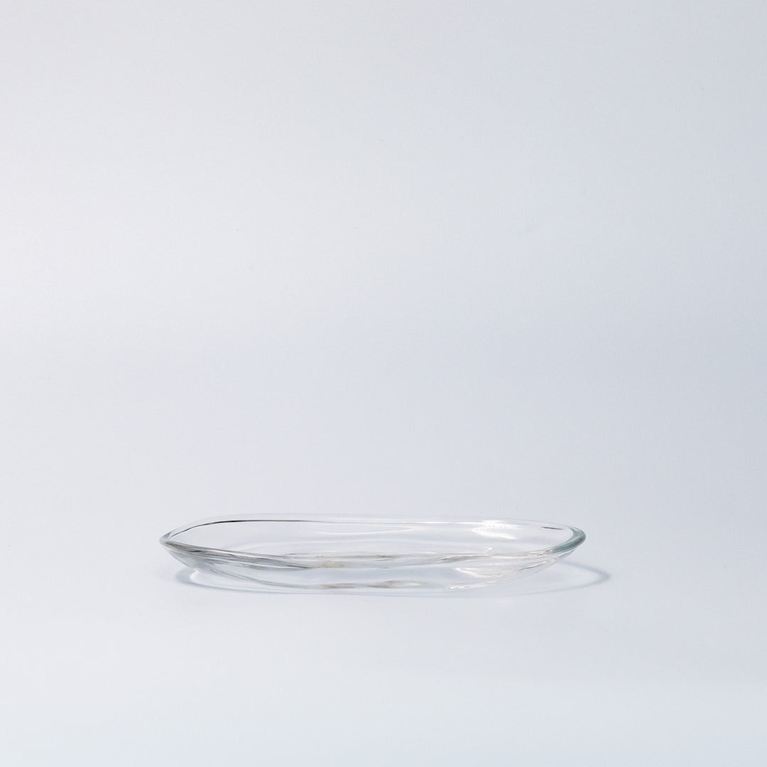 Glass Oval Dish 15.5cm