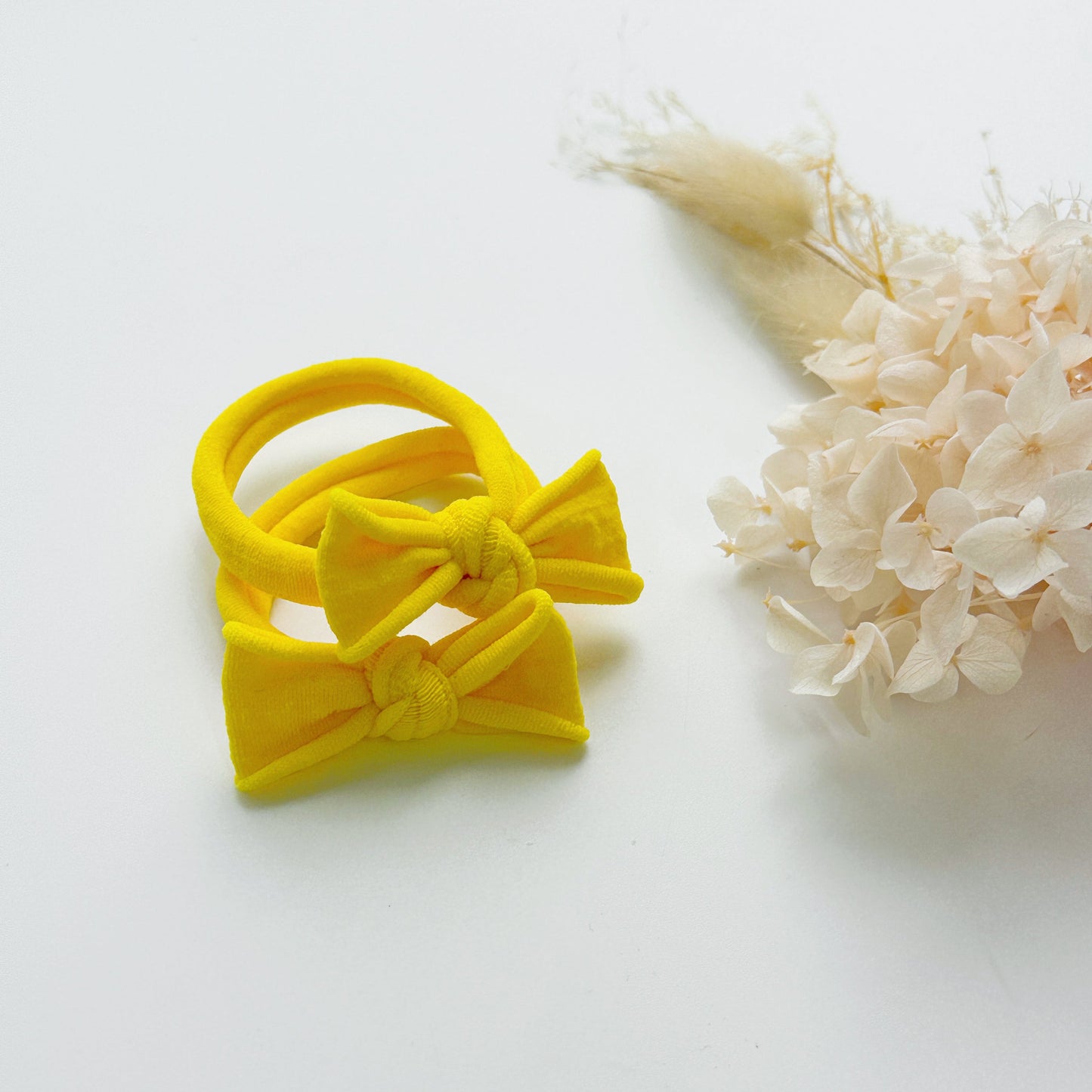 Handmade Simple Bows - School colours - Navy - 1 pairs