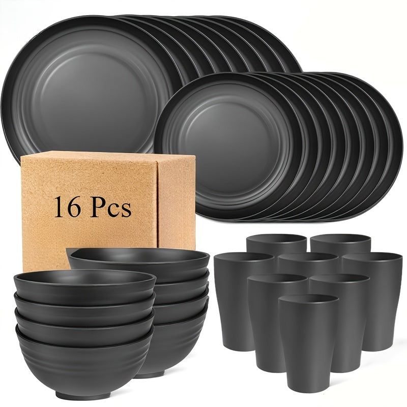 Shatterproof Tableware Set for Camping