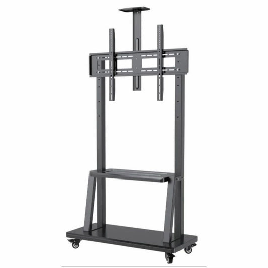 32" -100" Heavy Duty Floor TV Stand TV Cart Trolley Height Adjustable Mount Bracket