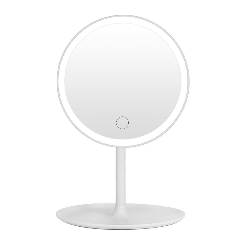 3PCS LED Makeup Mirror with Lights - Portable Tabletop Vanity Mirror, INS Style, Pink