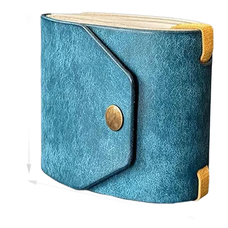 3PCS Grey Slim PU Leather Cash Holder and Bill Organizer - Professional Long Wallet with Dual Snap Buttons and Elastic Band for Business, Travel, and Personal Finance