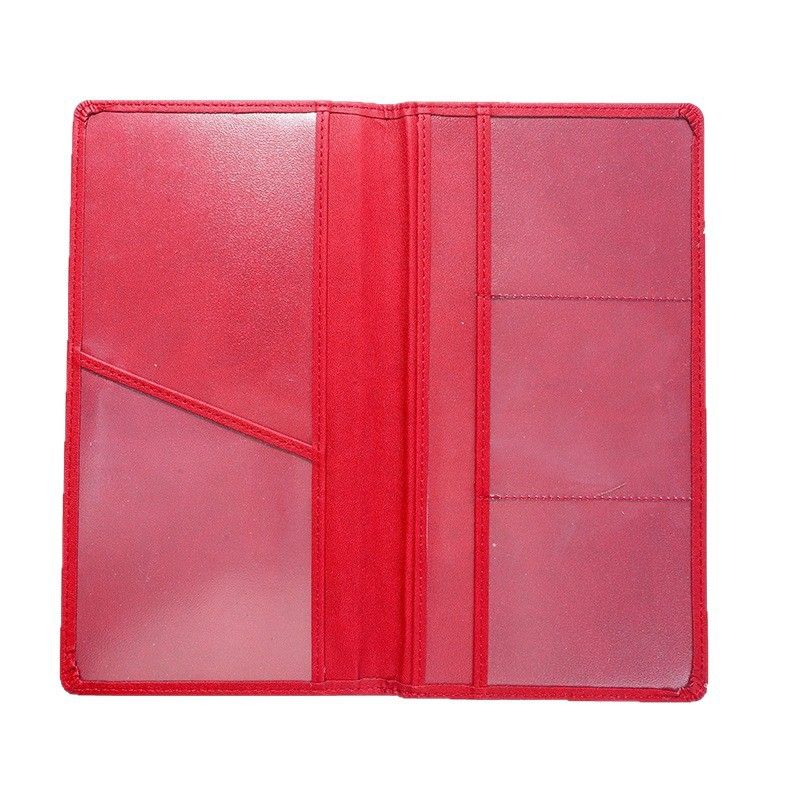 3 Pcs Premium PU Leather Car Registration and Insurance Holder - Slim Auto Document Organizer, Driver's License Wallet and Travel Passport Folder - Yellow
