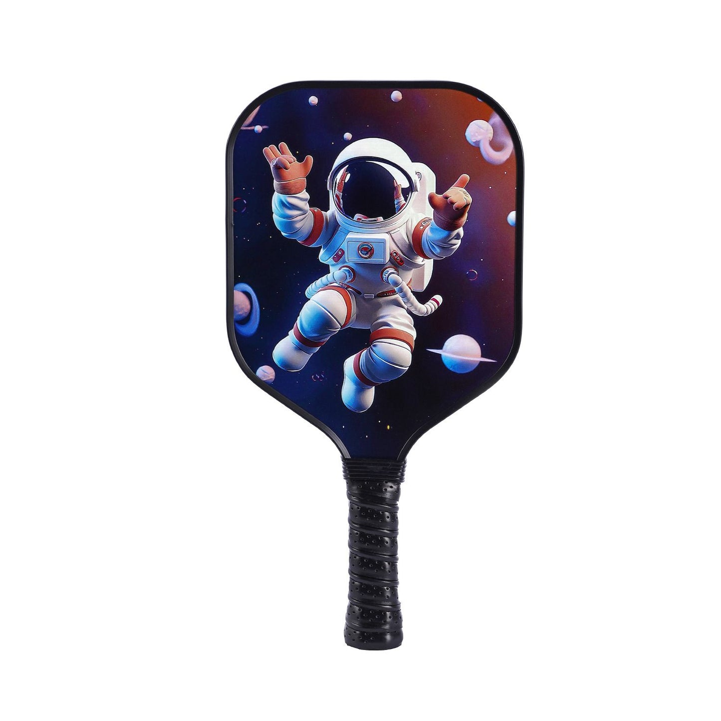 【RT-006】 Fiberglass Pickleball Paddle Set of 2 with 4 Balls and Carry Bag - 185g Single Paddle Weight - Beginner Friendly Starter Kit with Non-Slip Cushion Grip for Adults Kids and Outdoor Family Fun